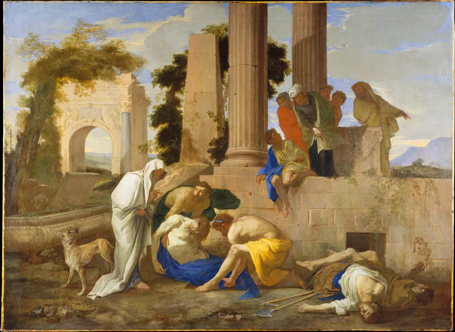 Tobit Burying the Dead by Andrea di Lione