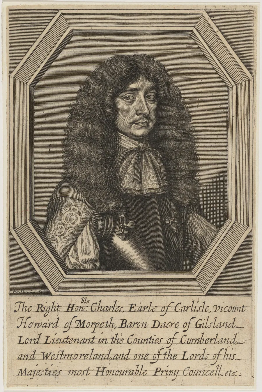 Charles Howard, Earl of Carlisle by William Faithorne