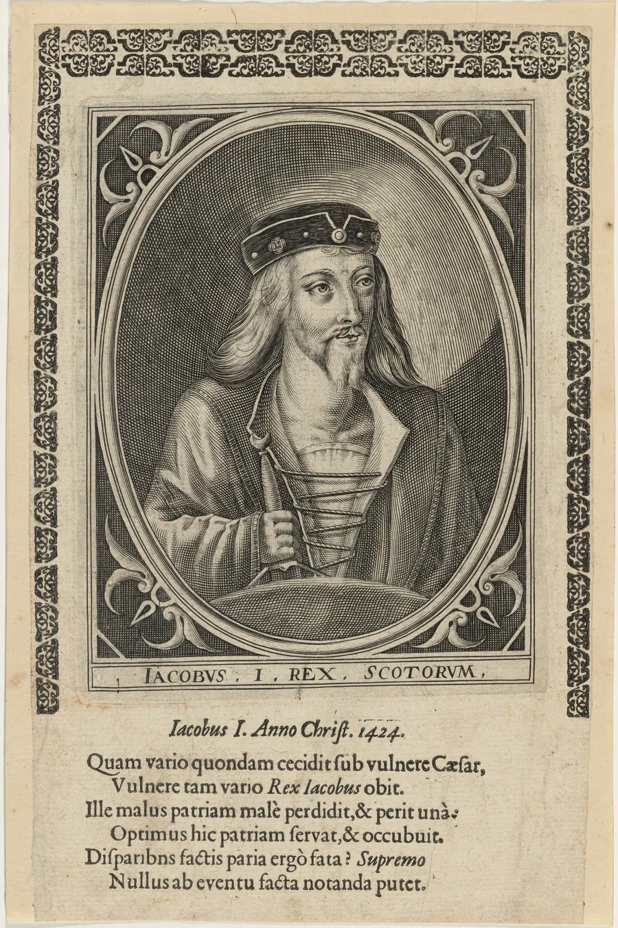 James I, King of Scotland by Unknown 19th Century