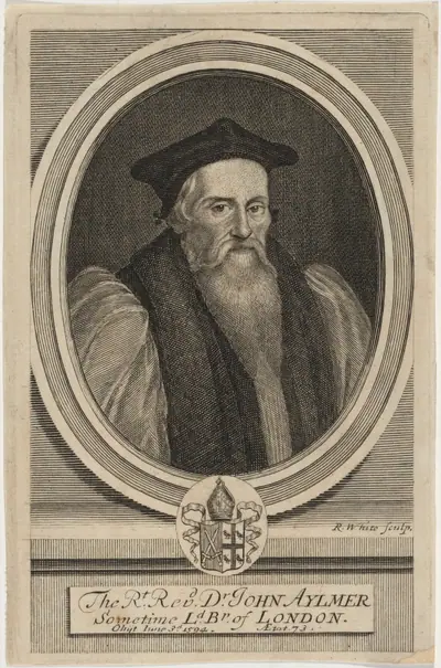John Aylmer, D.D., Bishop of London, Preceptor to Lady Jane Grey