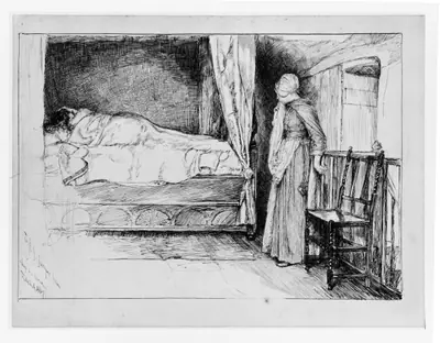 Entrance of the Serving Maid
