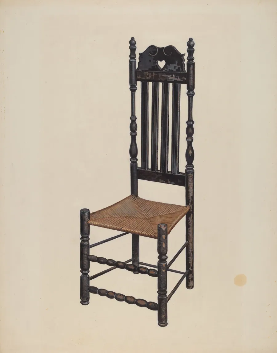 High Back Chair by Gordon Saltar