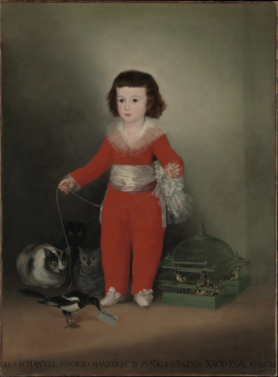 Manuel Osorio Manrique de Zuñiga (1784–1792) by Goya (Francisco de Goya y Lucientes)