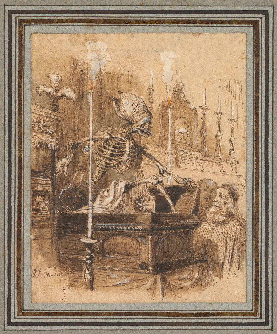 The Relics by Jean-Jacques Grandville
