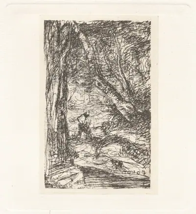 Planche XI – Le Bûcheron (Plate XI – The Woodcutter)
