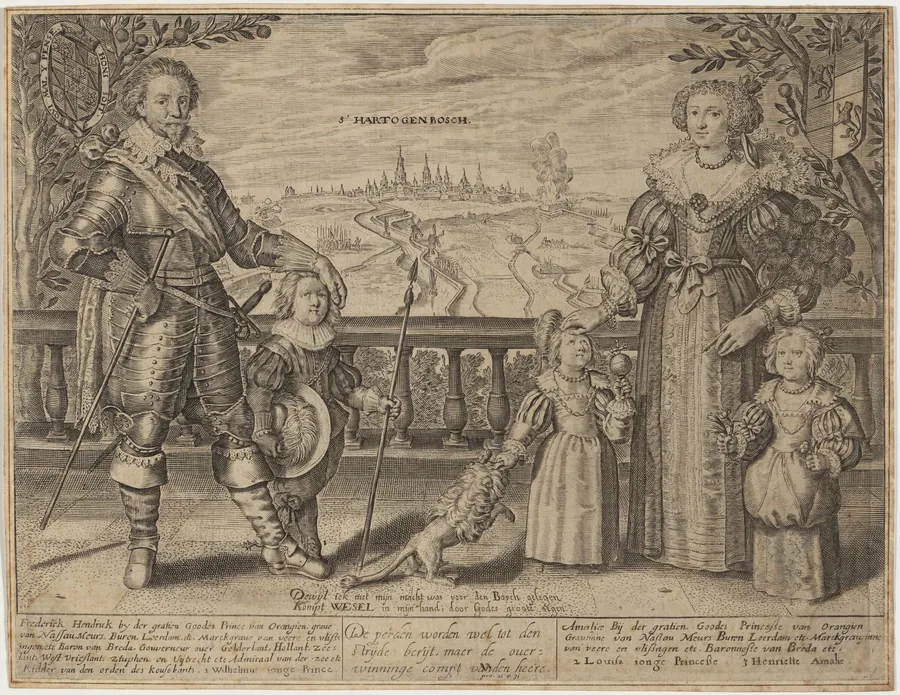 Family of Frederick Henry, Prince of Orange by Unknown 19th Century