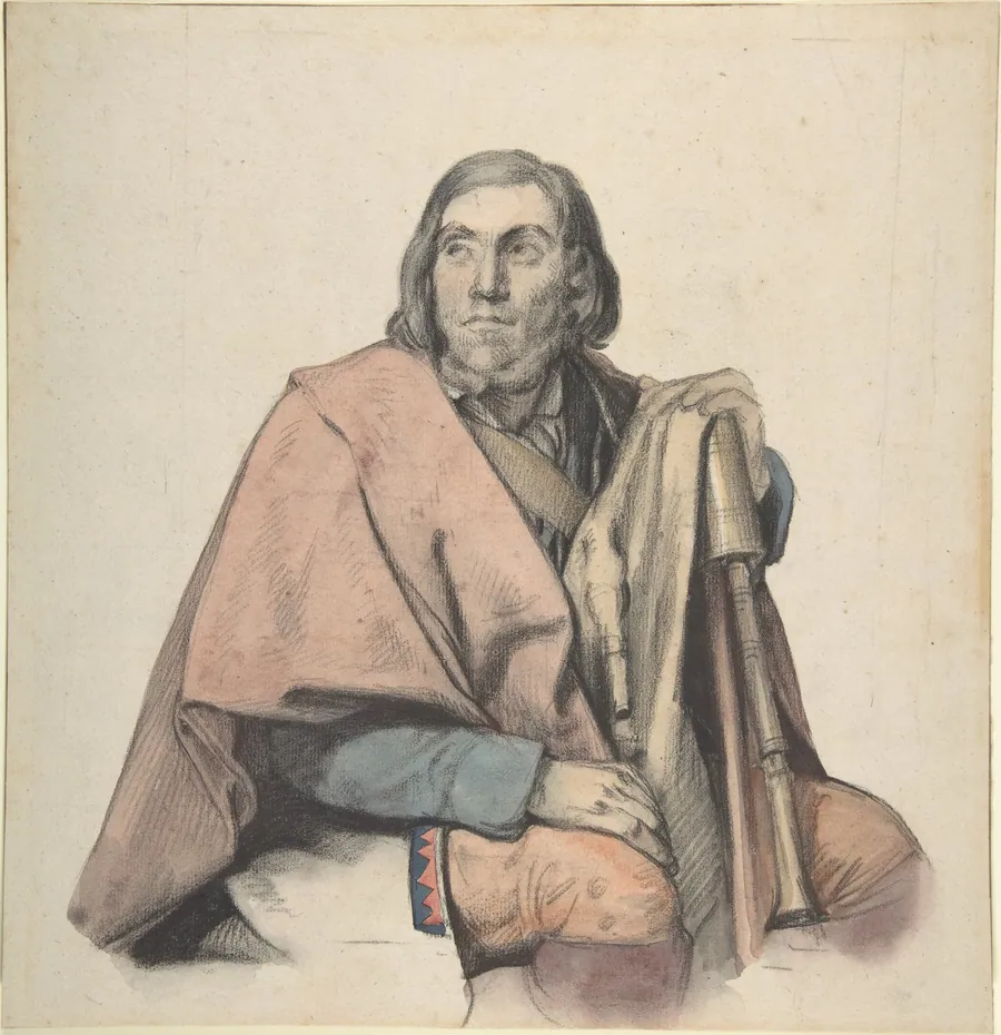 The Bagpipe Player by Guillaume Bodinier