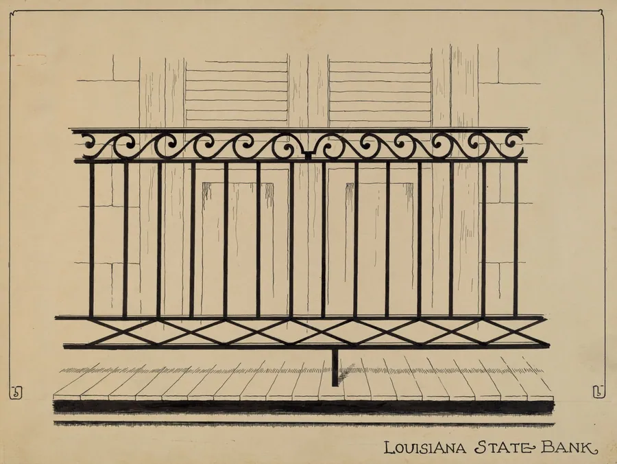 Balcony Railing by Ray Price