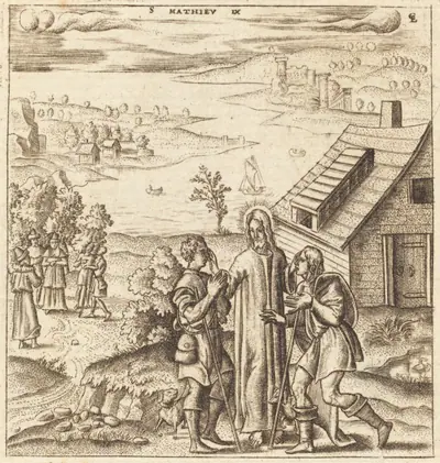 Christ Heals the Two Blind Men