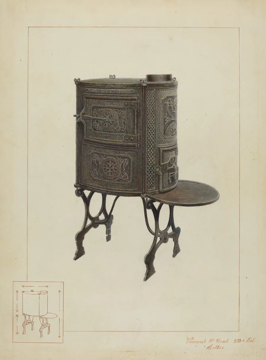 Franklin Baking Oven by Vincent P. Rosel