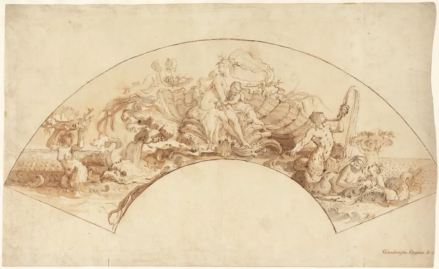 The Triumph of Amphitrite by Giovanni Battista Crosato