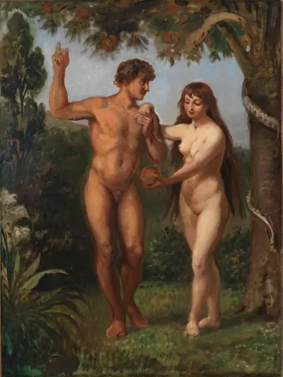 Eva frister Adam