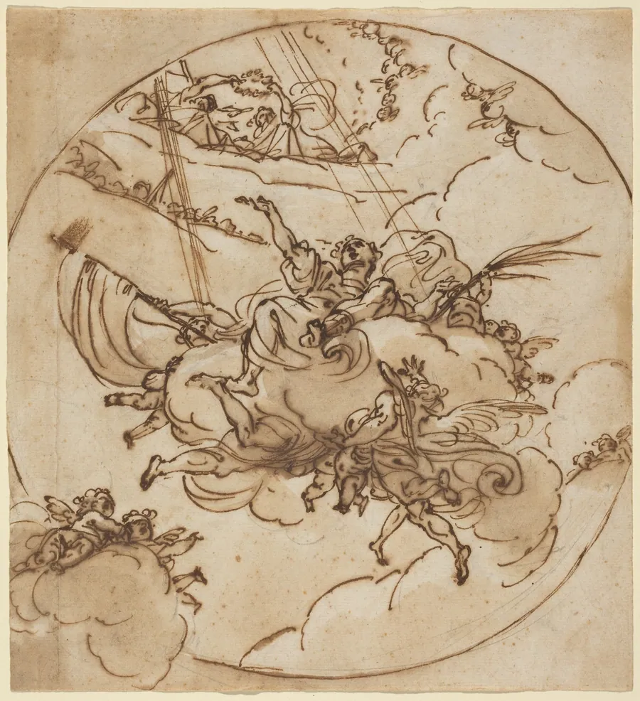 The Apotheosis of San Vitale by Ubaldo Gandolfi