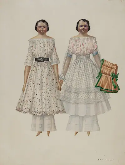 Dolls - "Molly and Polly"