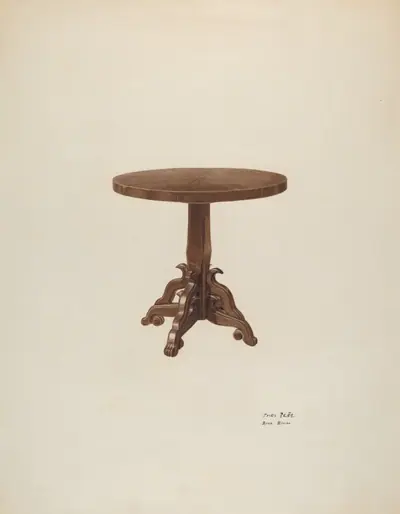 Round Top Table