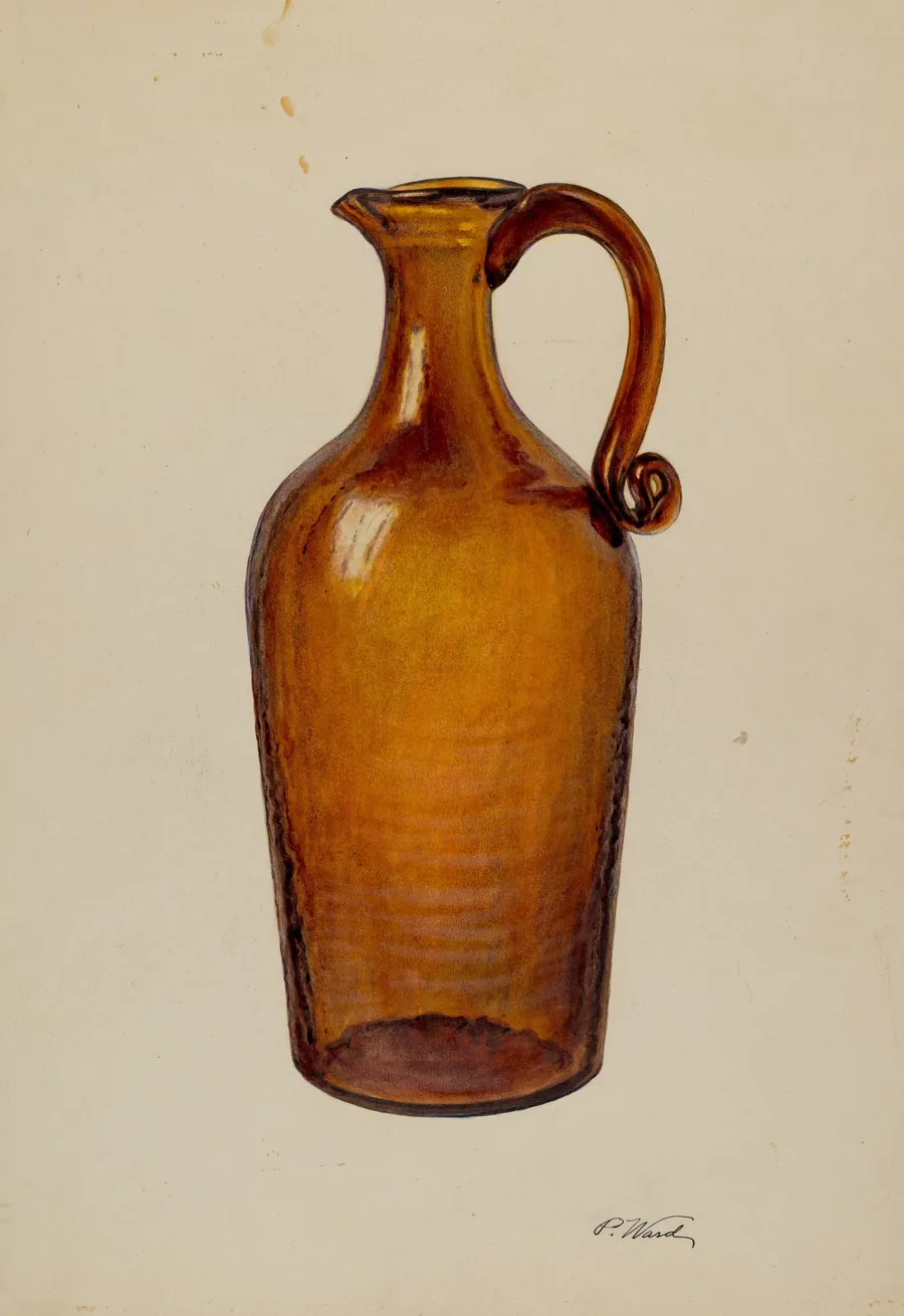 Glass Jug by Paul Ward