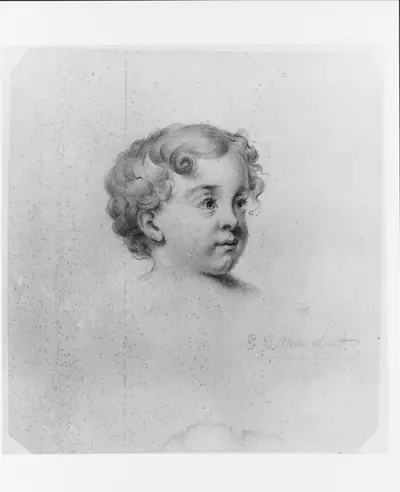 Head of a Child (from McGuire Scrapbook)