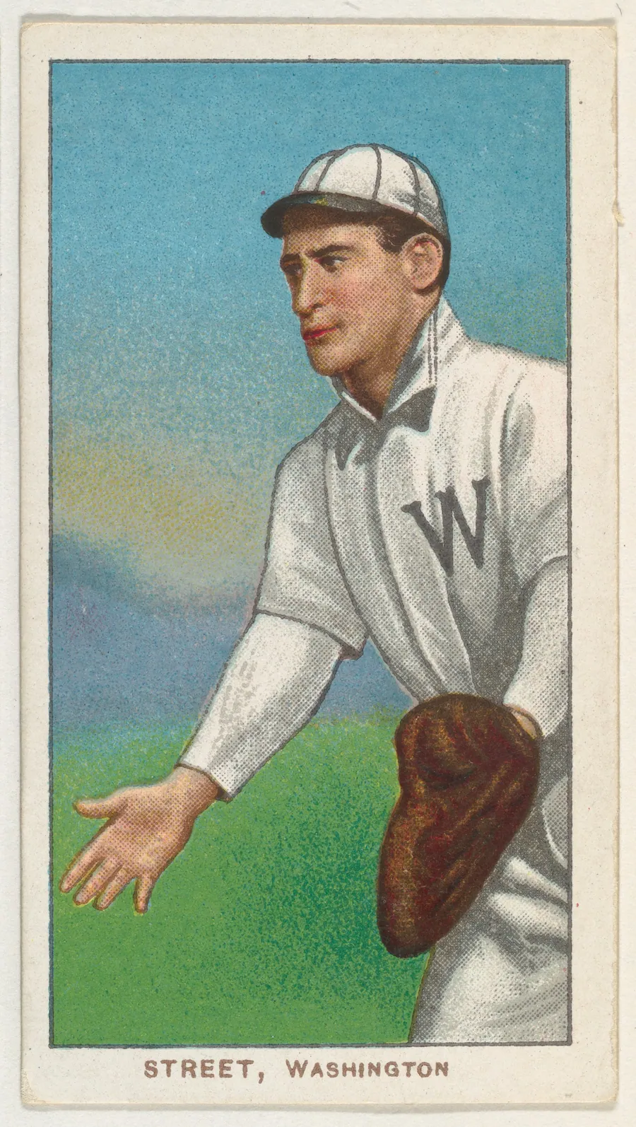 Street, Washington, American League, from the White Border series (T206) for the American Tobacco Company by American Tobacco Company