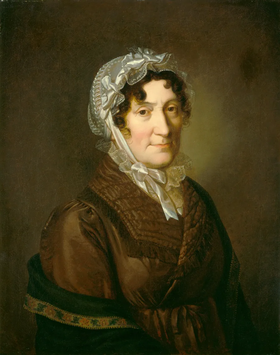 Portrait of a Lady by Unknown 19th Century