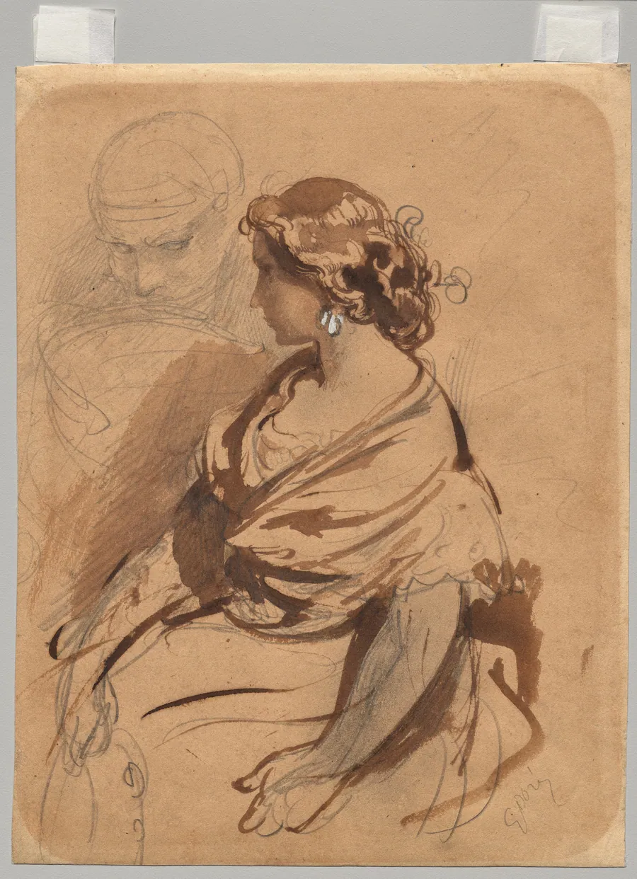 Young Woman from Valence by Gustave Doré