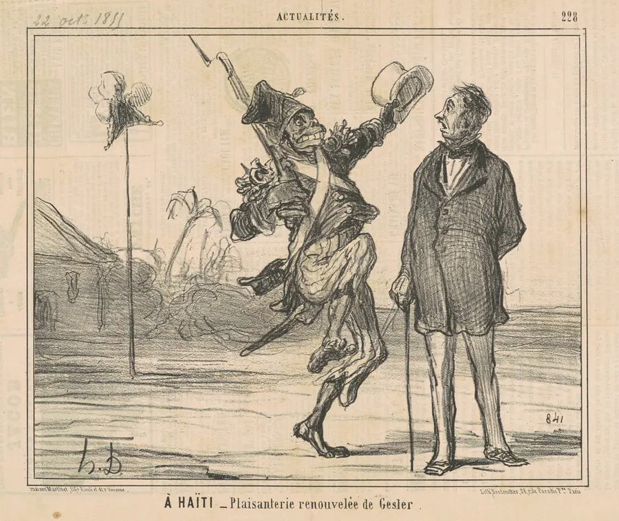 A Haiti by Honoré Daumier
