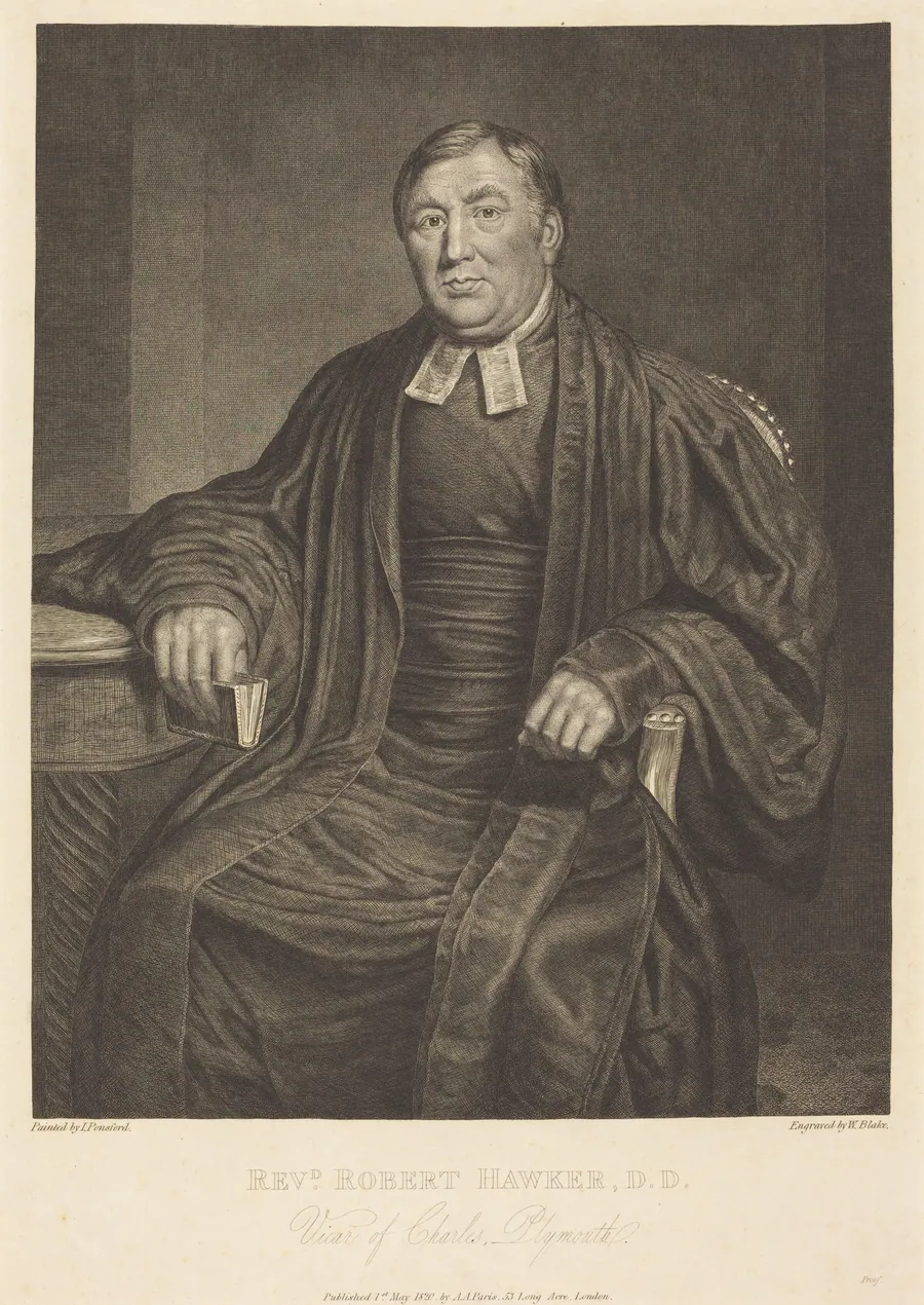 Reverend Robert Hawker, D.D. by William Blake