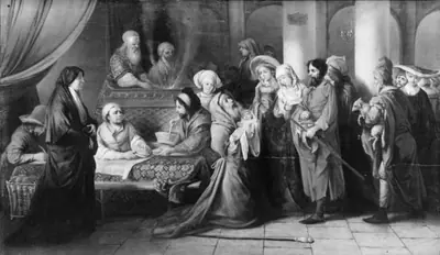 Fremstillingen i templet