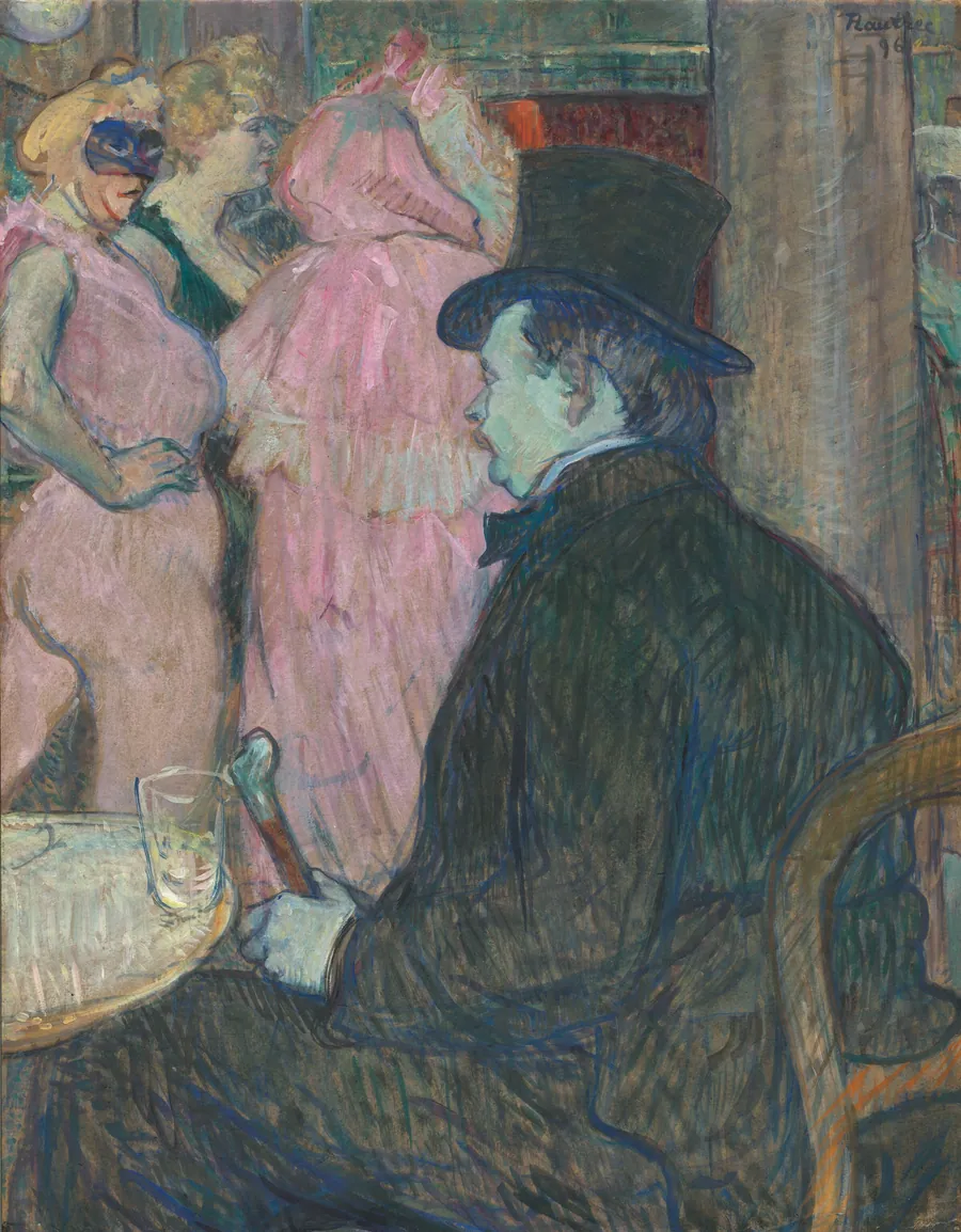Maxime Dethomas by Henri de Toulouse-Lautrec