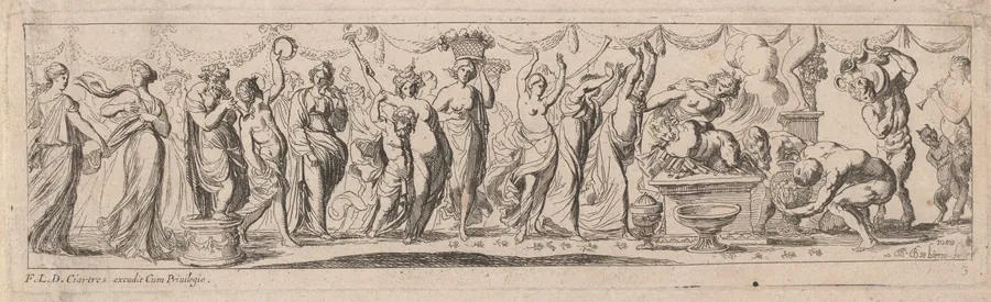 Sacrifice of a Satyr by Pierre Brebiette