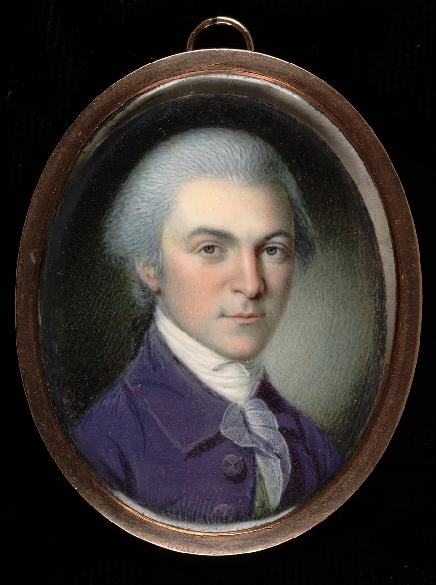 Le Duc de Liancourt by Charles Willson Peale, born Queen Anne's County, MD 1741-died Philadelphia, PA 1827