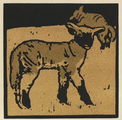 The Square Book of Animals: The Very Tame Lamb