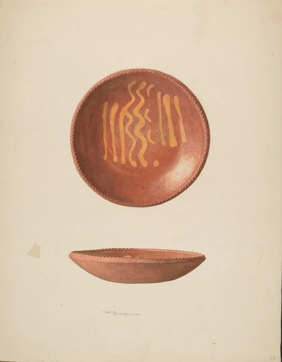 Small Pie Plate by Carl Buergerniss
