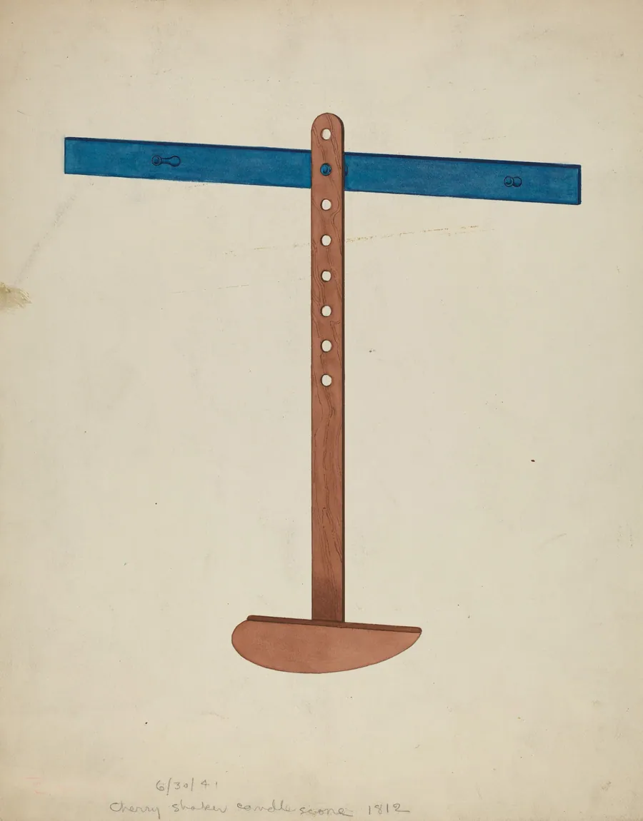Shaker Lamp Stand by American 20th Century