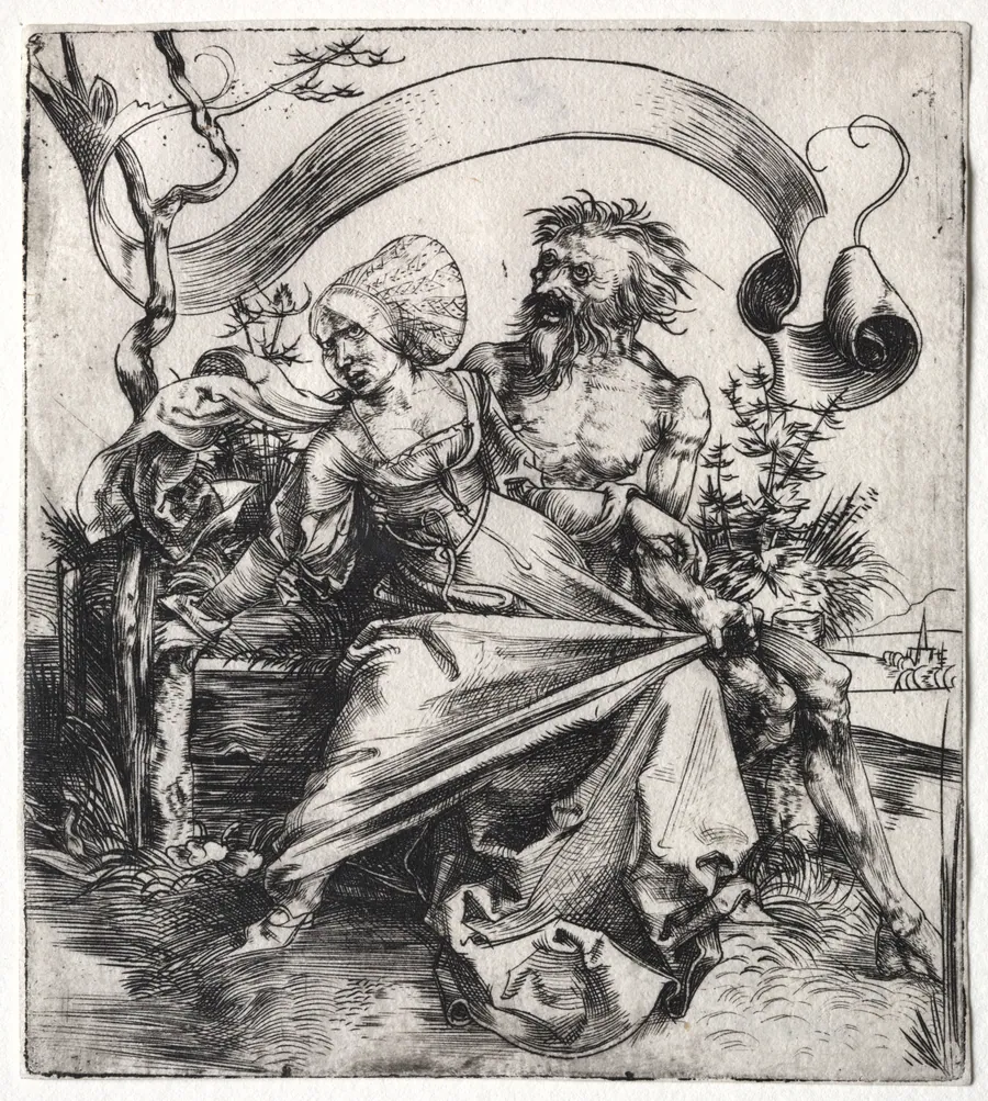The Ravisher by Albrecht Dürer