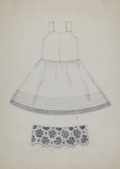 Doll's Cotton Petticoat