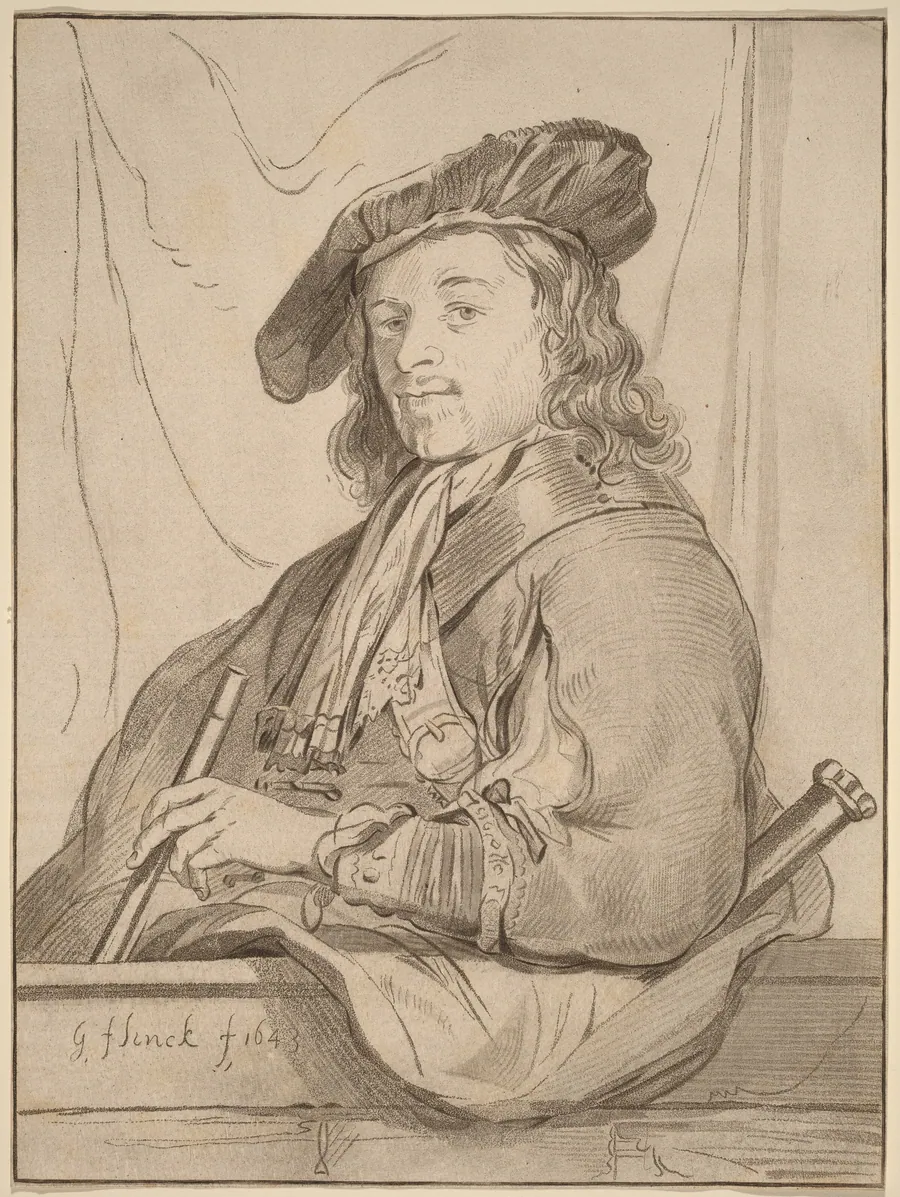 Man at the Parapet by Cornelis Ploos van Amstel