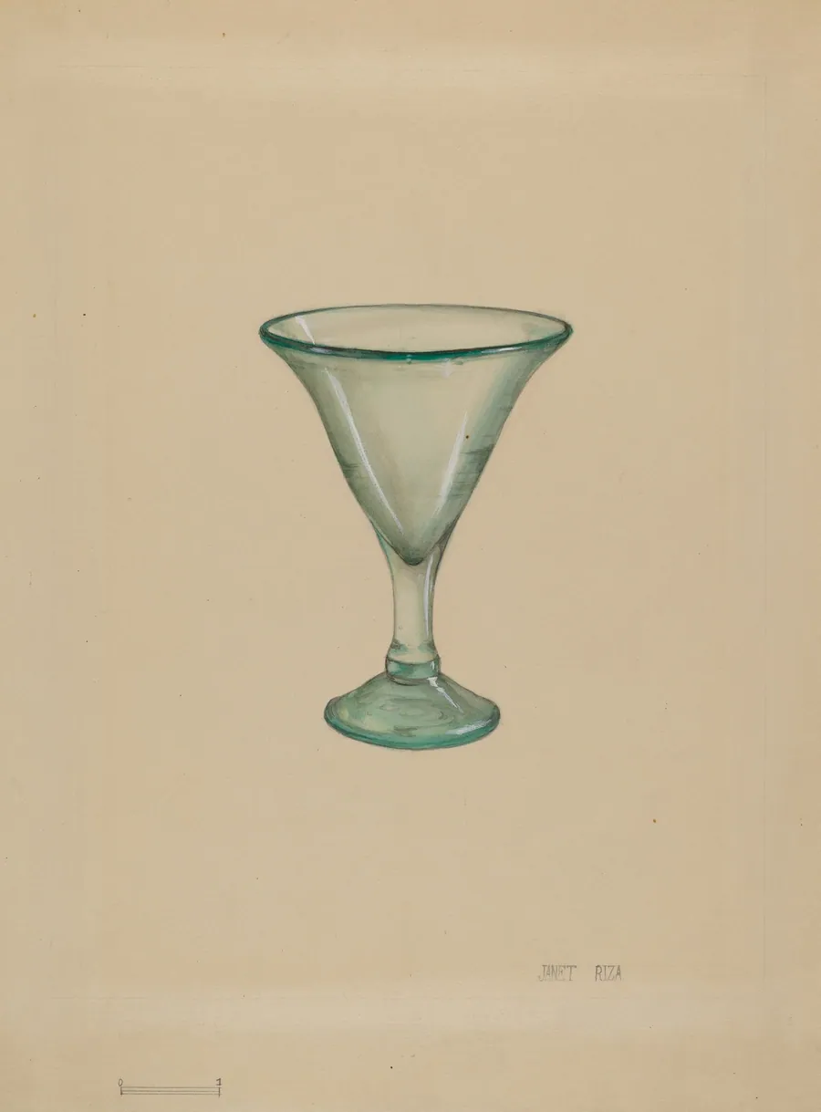 Wine Glass by Janet Riza