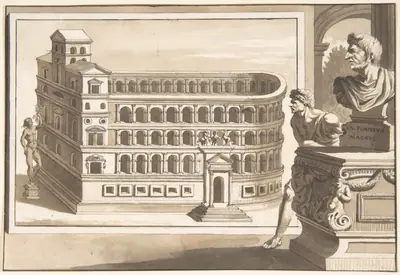 A Reconstruction of the Theatre of Pompey