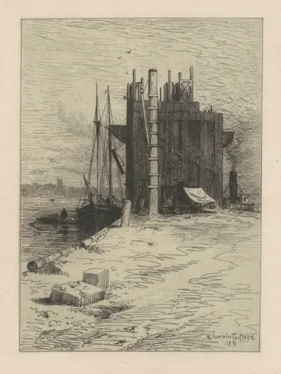 Coal Pockets at New Bedford