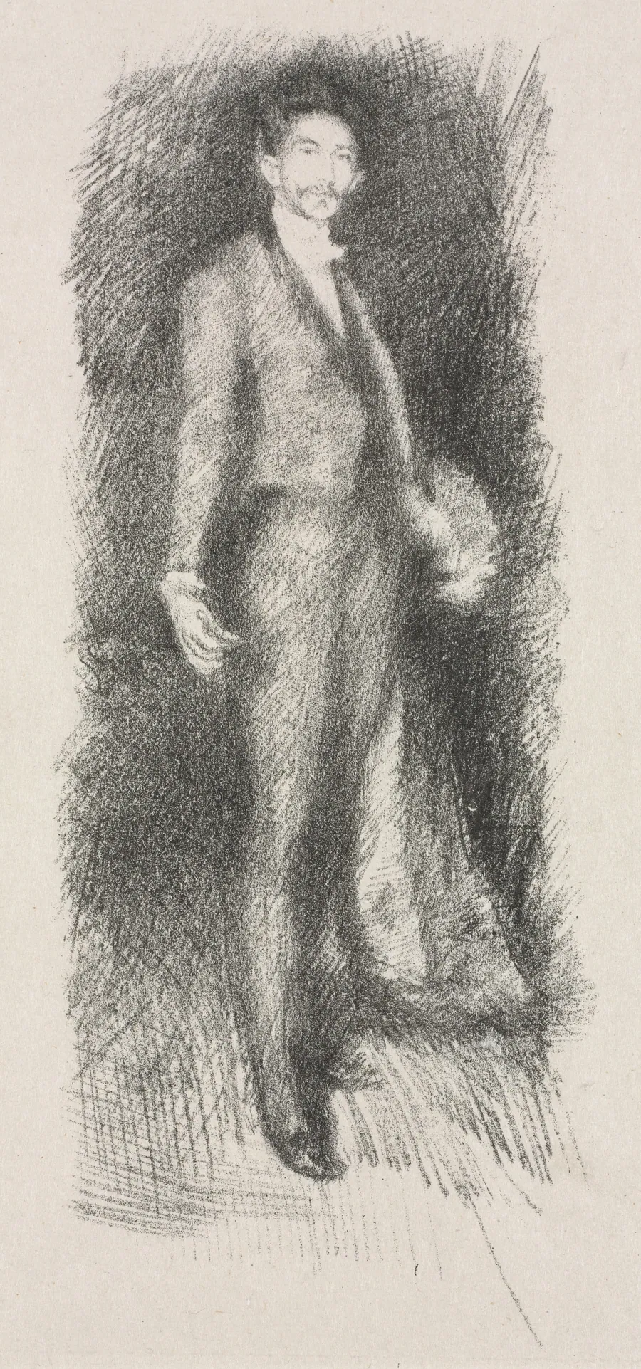 Portrait of Count Robert de Montesquiou by James McNeill Whistler