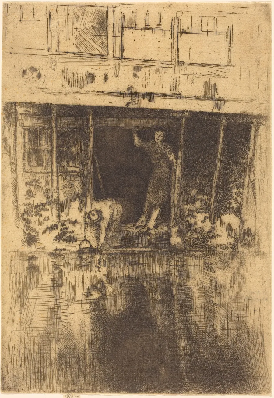 Pierrot by James McNeill Whistler