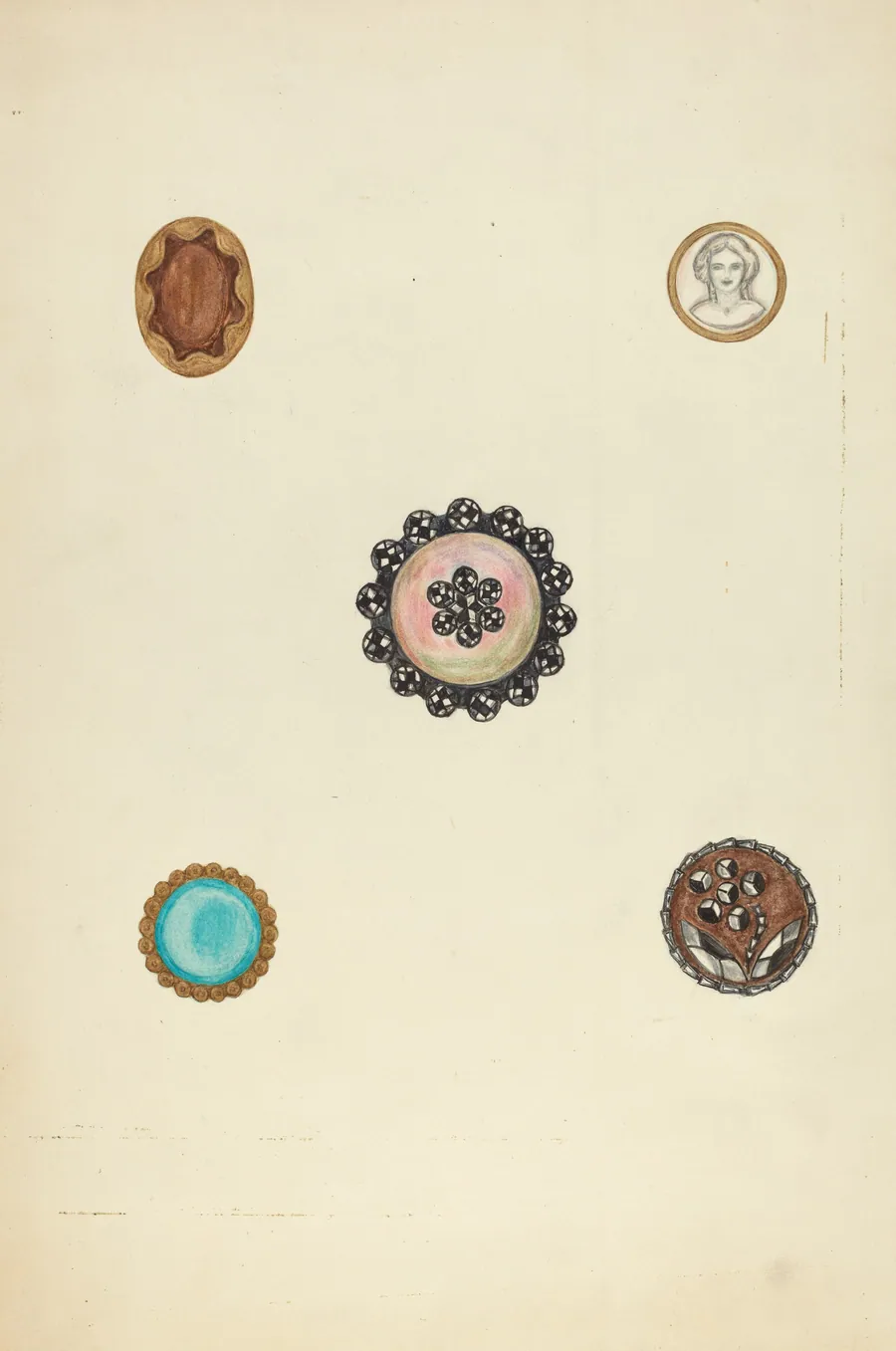 Buttons by Mary Fitzgerald