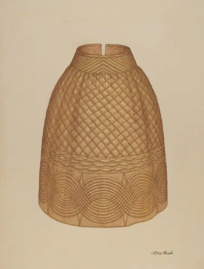 Quilted Petticoat