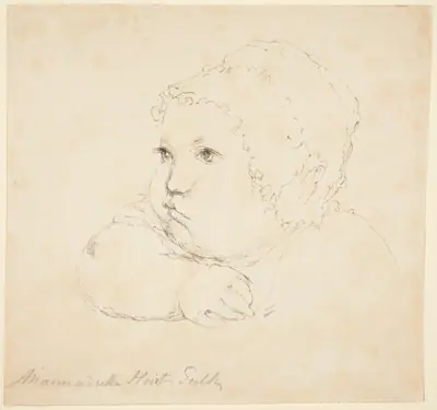 Head of a Child in a Cap