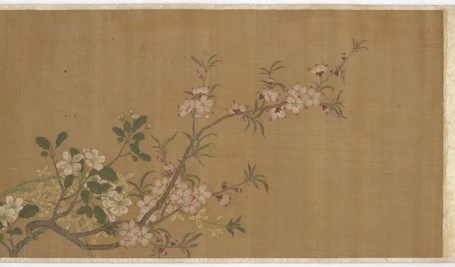 Flowers by Formerly attributed to Xu Xi (active mid-10th century)