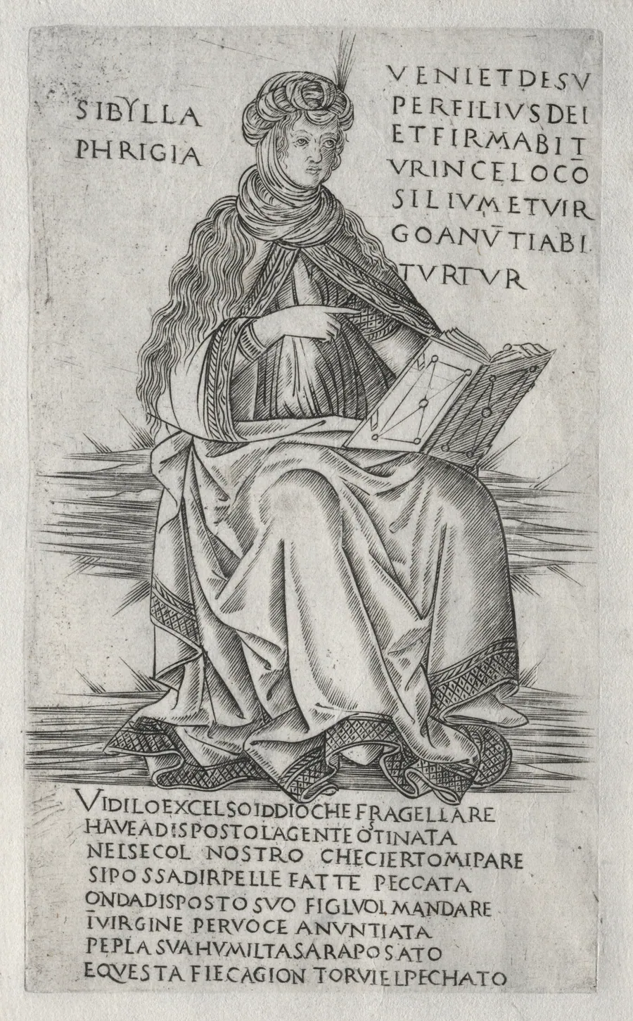 The Sibyls:  The Phrygian Sibyl by Francesco Rosselli