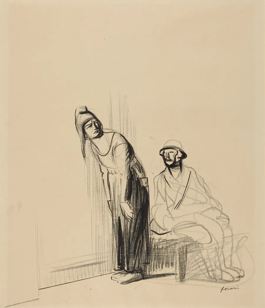 At the Peace Conference by Jean-Louis Forain
