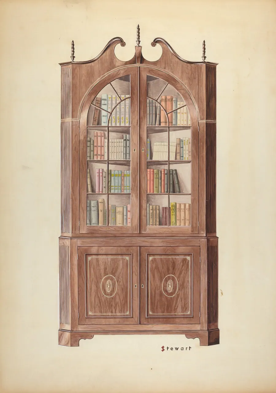 Corner Cupboard by Robert Stewart