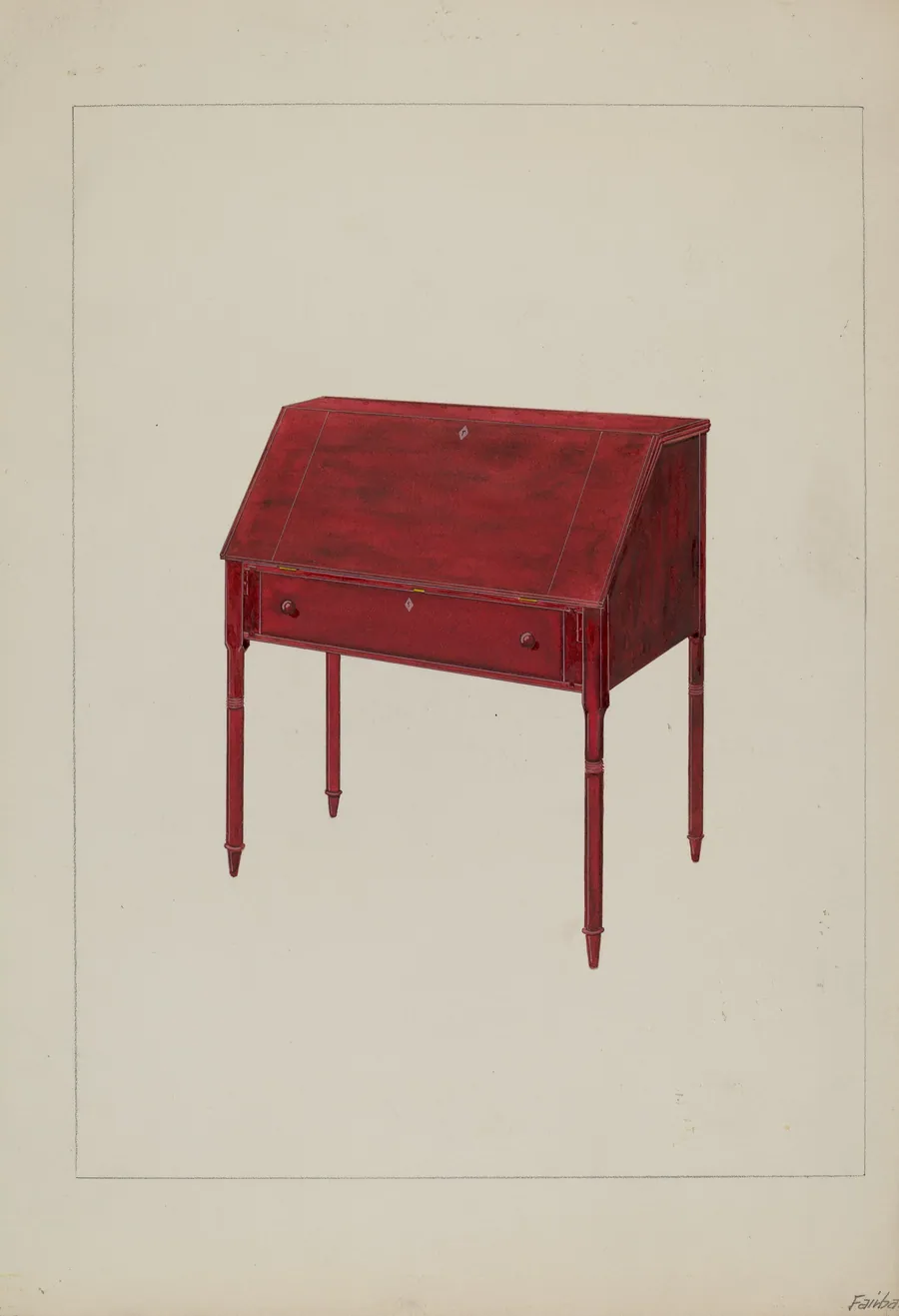 Desk by George Fairbanks