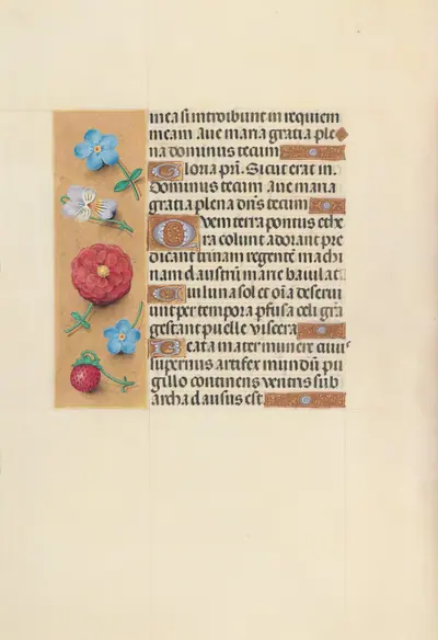 Hours of Queen Isabella the Catholic, Queen of Spain:  Fol. 99v